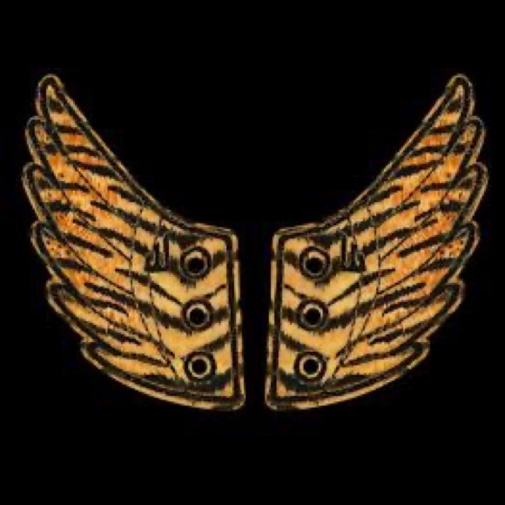 🛼 Rare Tiger Shoe Wings Sneaker Skate Accessories